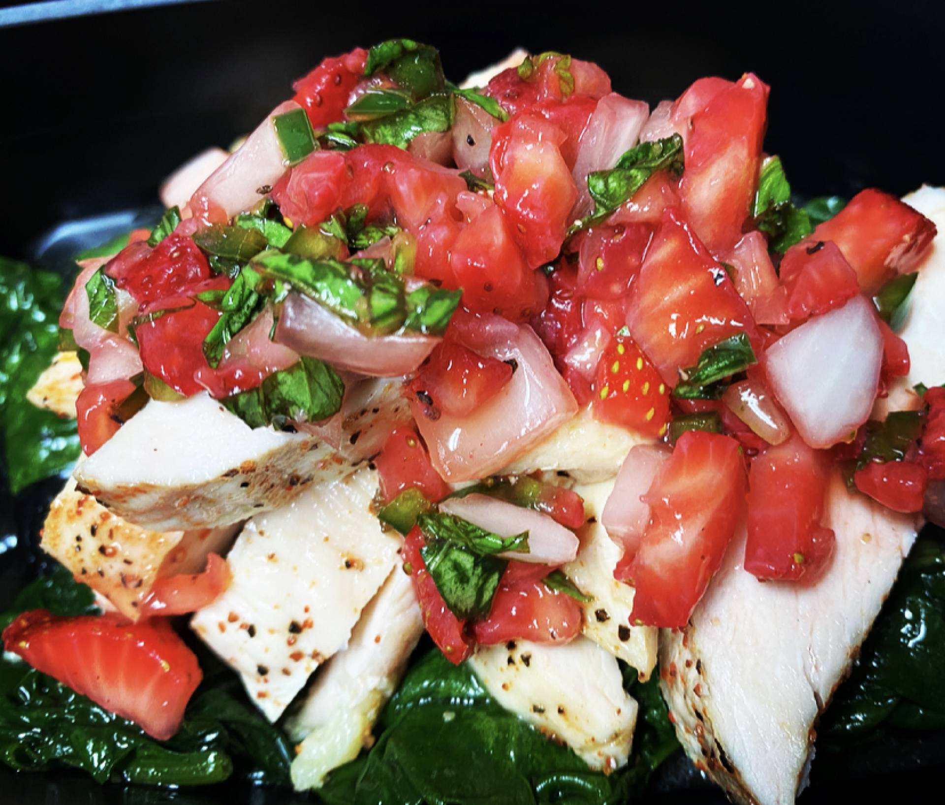 Strawberry Basil Chicken