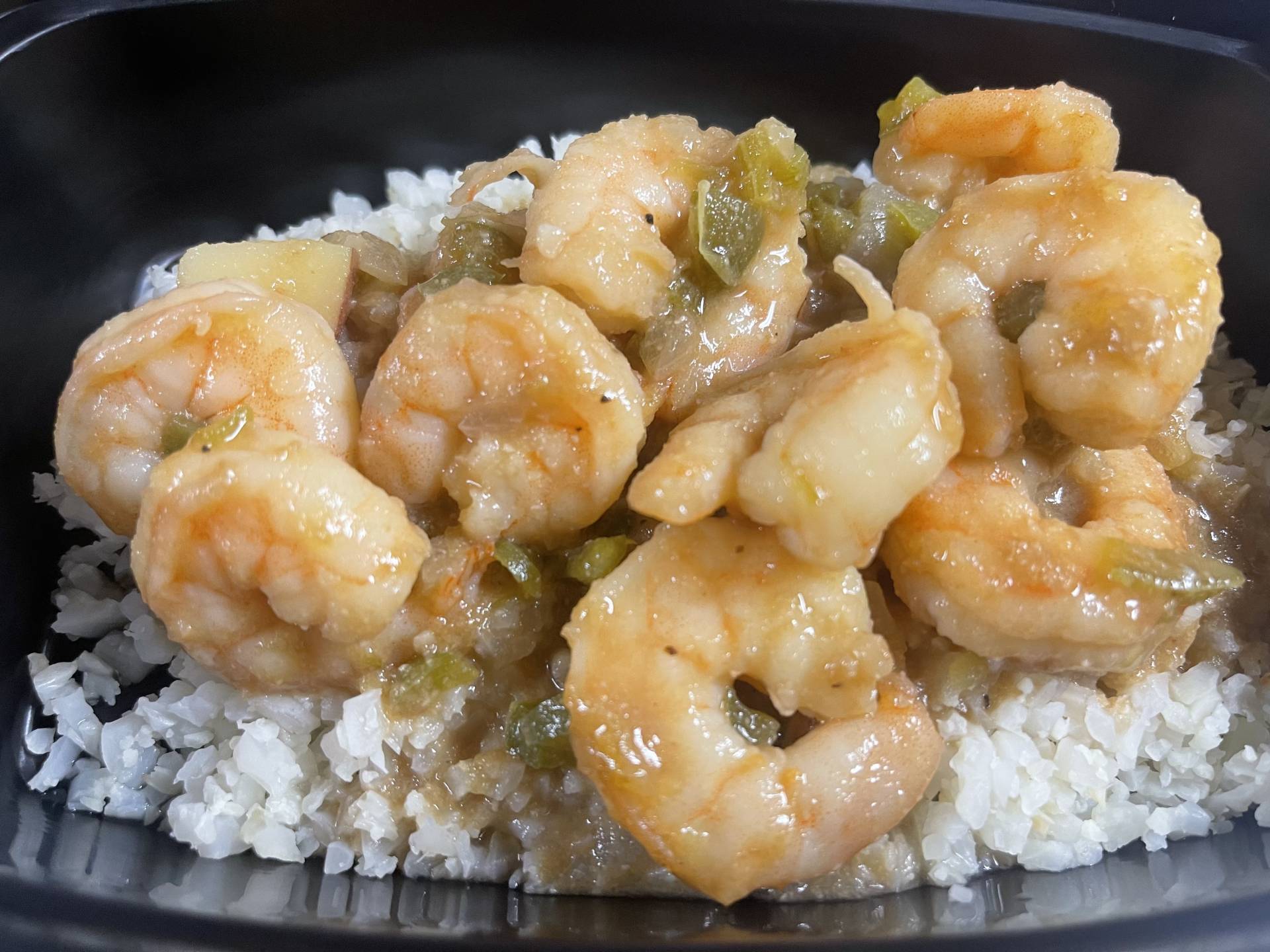 Shrimp Fricassee - Cauliflower