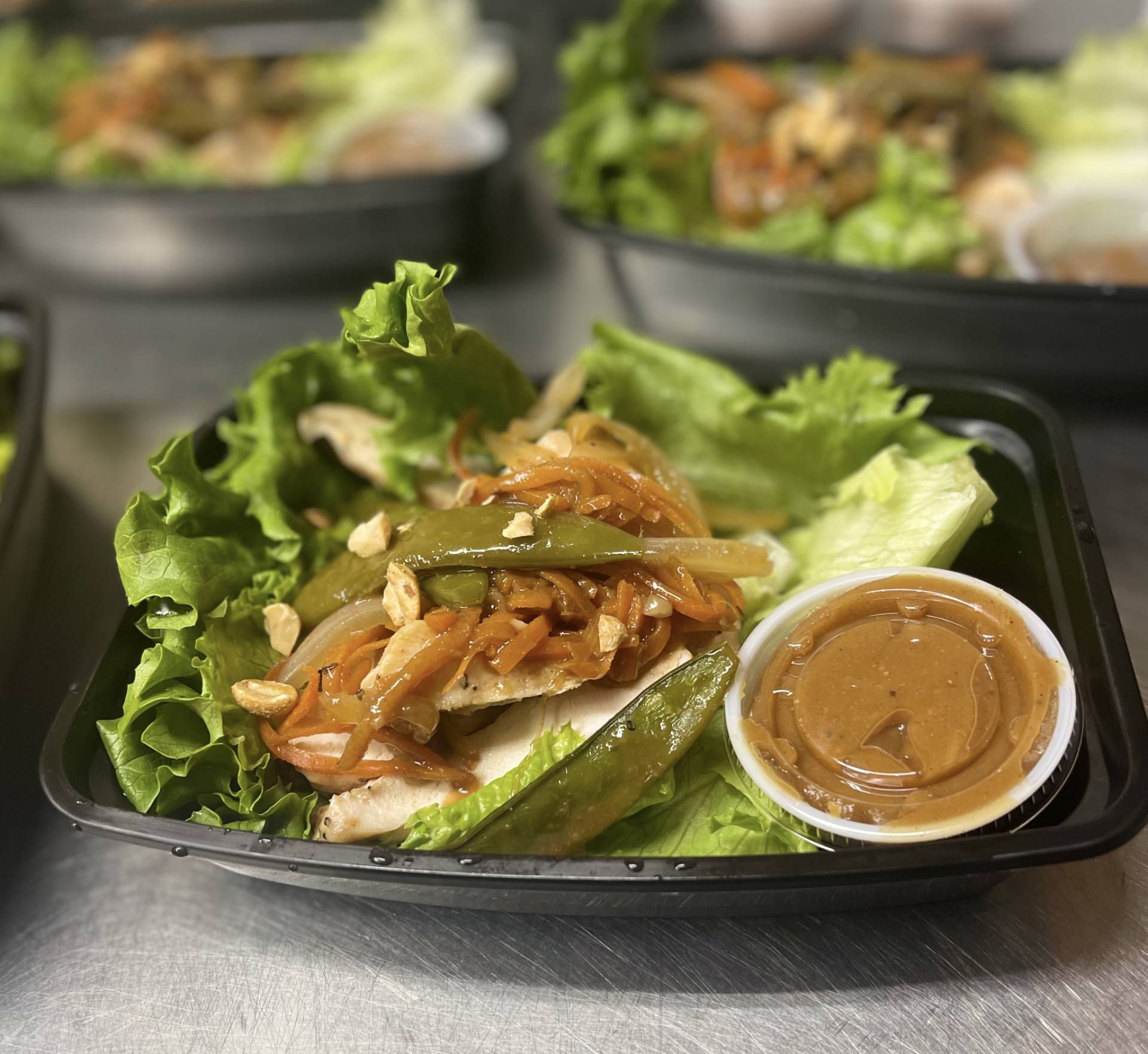 Thai Chicken Wrap - Lettuce Wrap