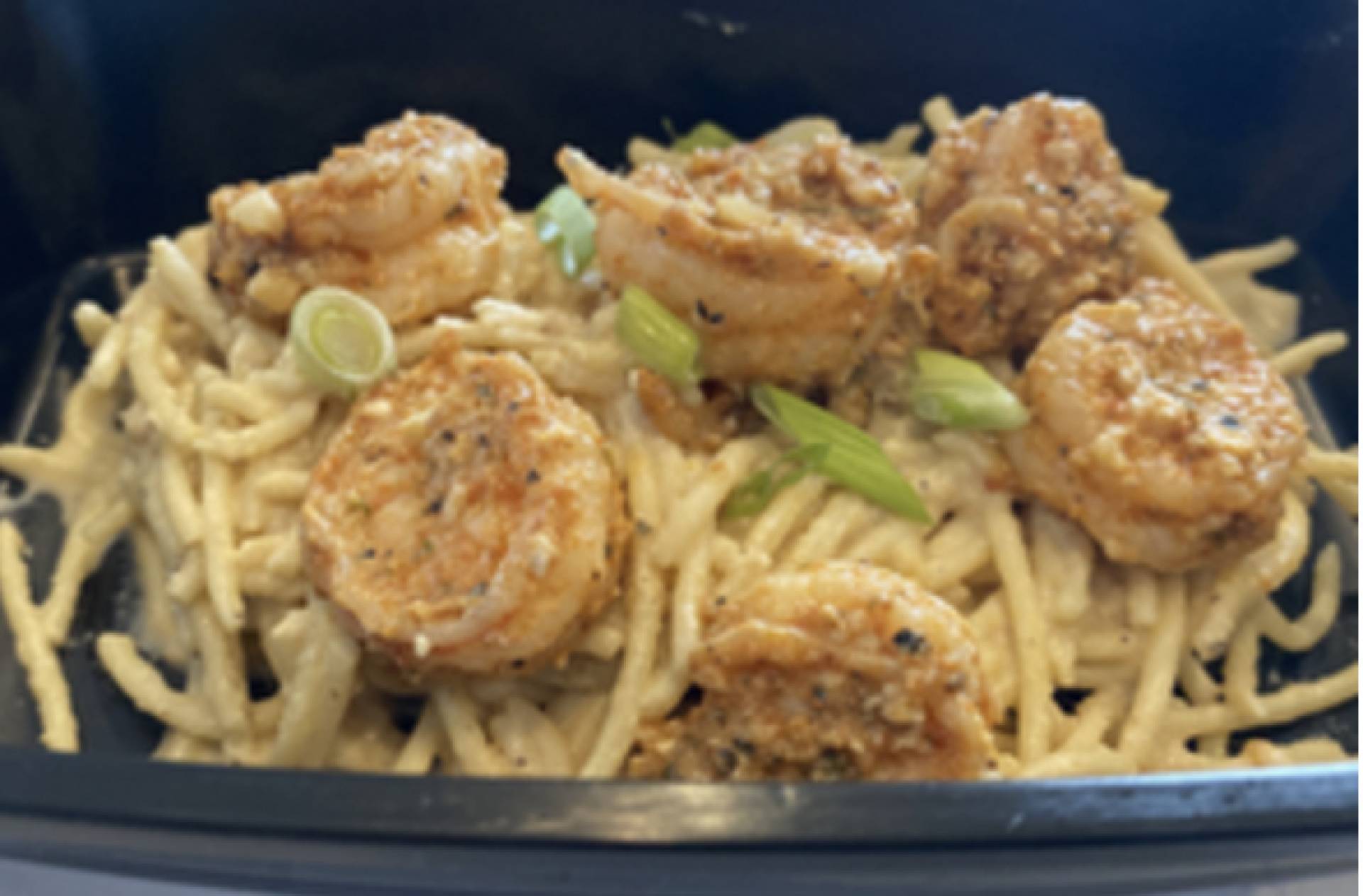 Blackened Shrimp Pasta