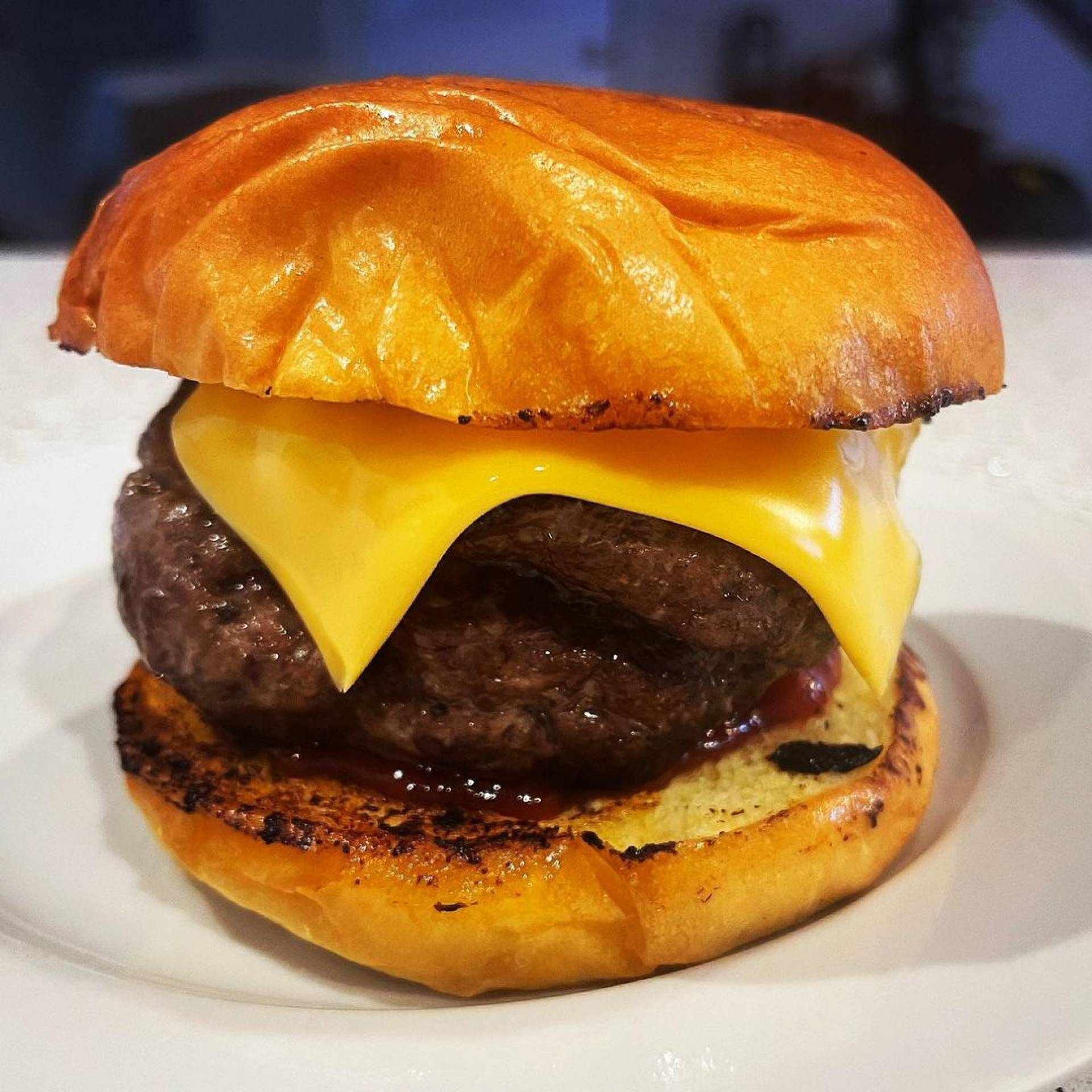 All American Cheeseburger | Keto Friendly Bun