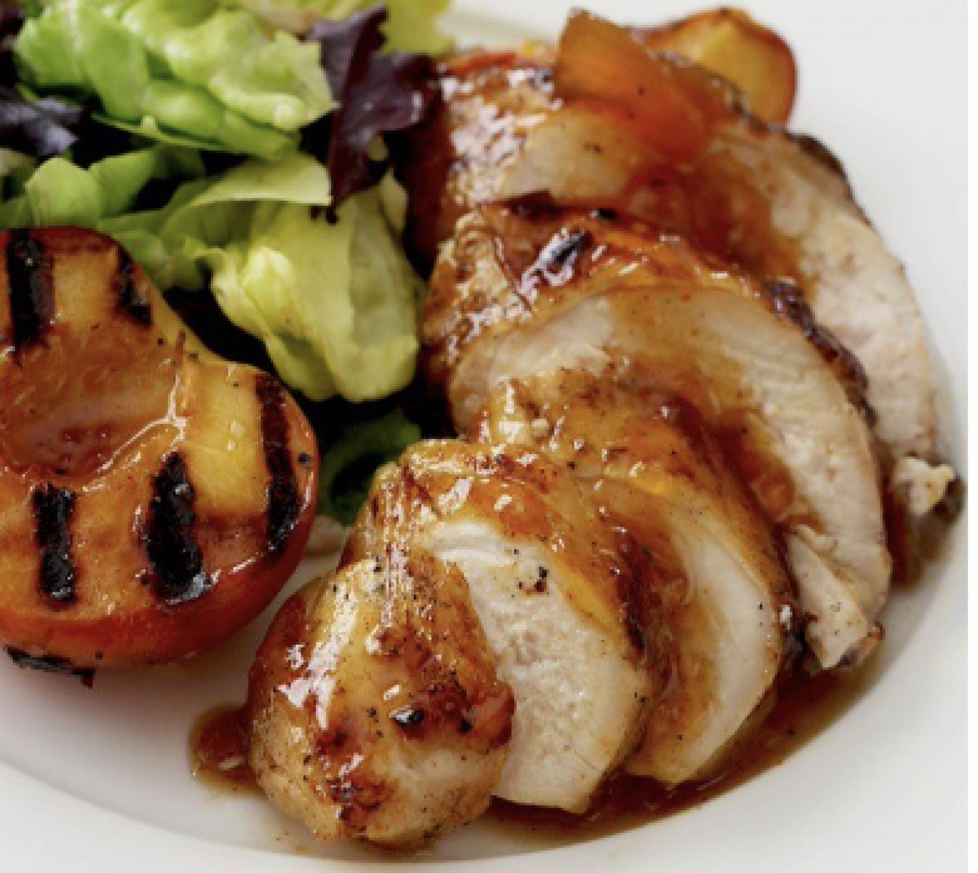 Peach Glazed Chicken