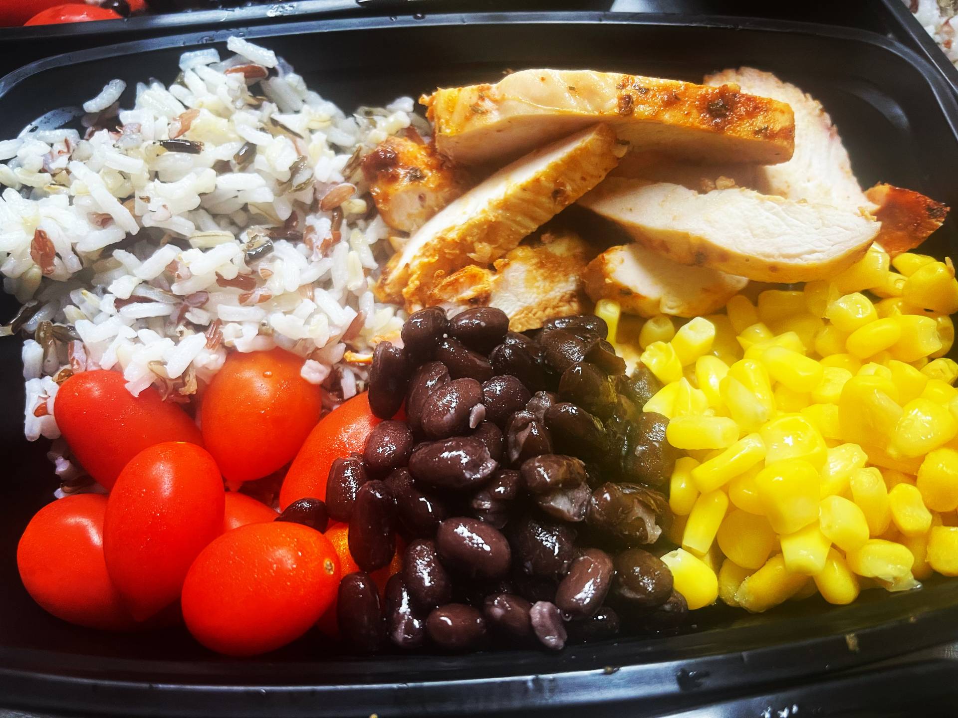 Roasted Chicken Burrito Bowl