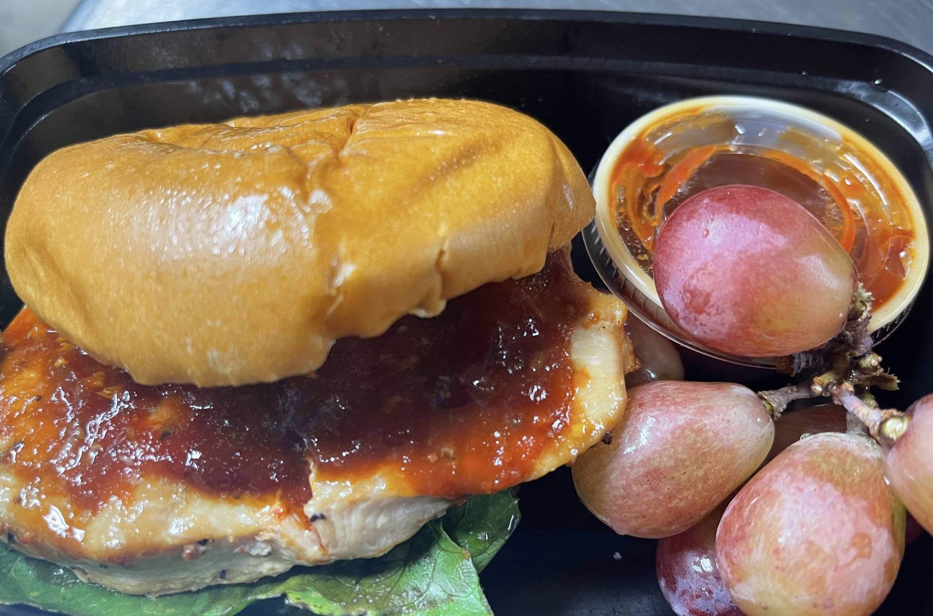 BBQ Chicken Sandwich - Keto Friendly Bun