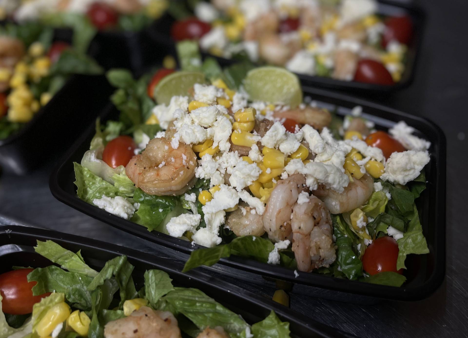 Honey Lime Shrimp Salad