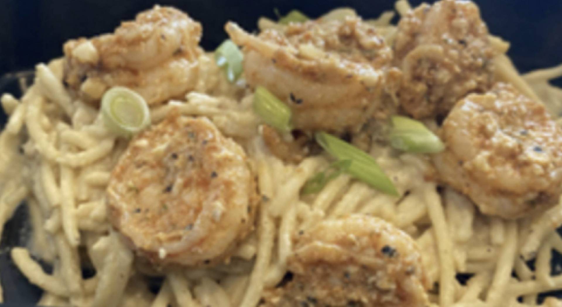 Mini Meals | Blackened Shrimp Pasta