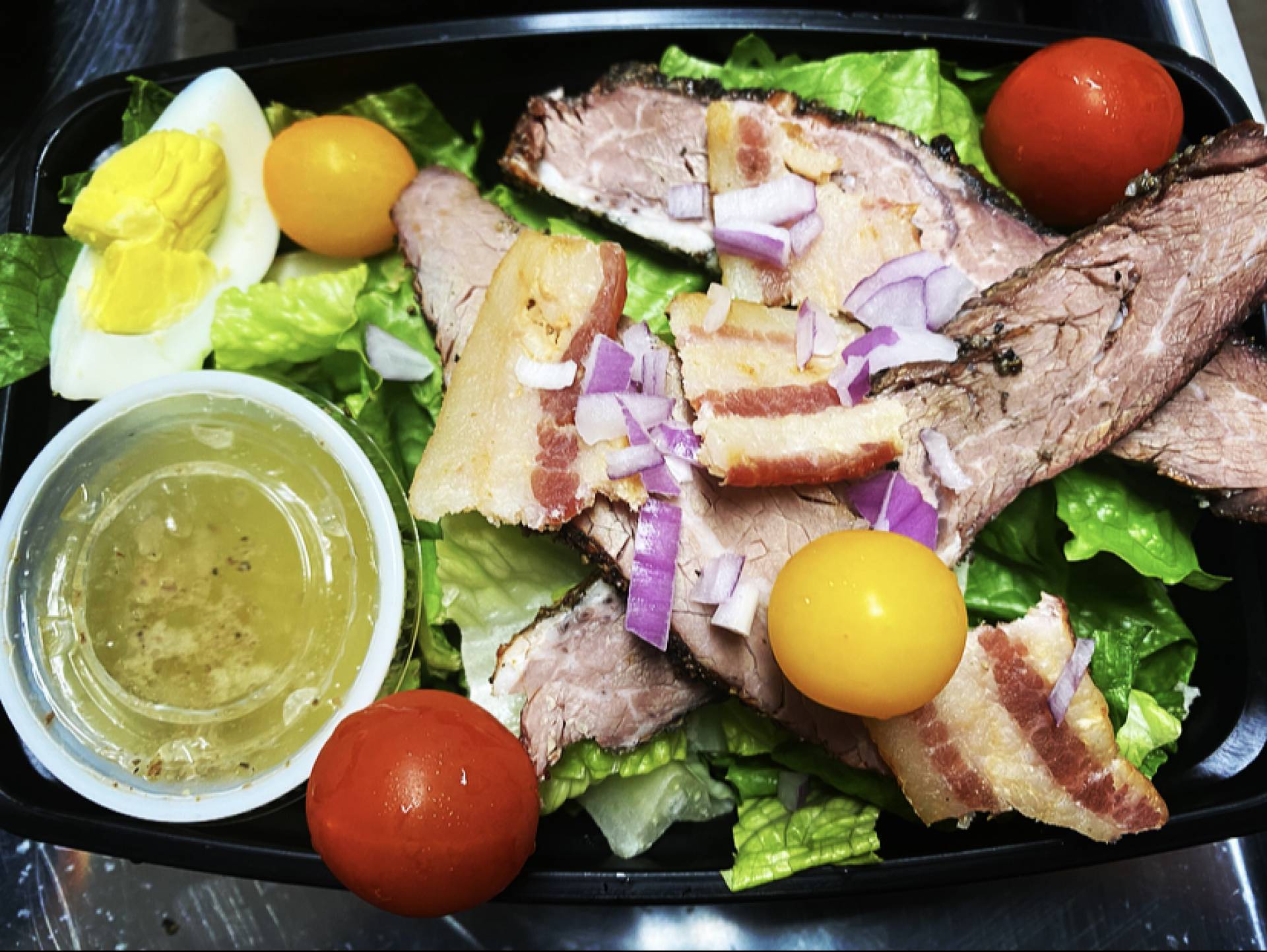 Steak Cobb Salad - Paleo Friendly