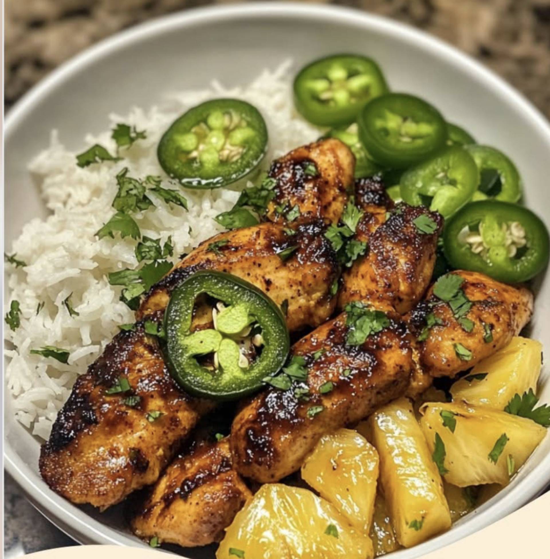 Mini Meal | Tiki Chicken Blaze Bowl