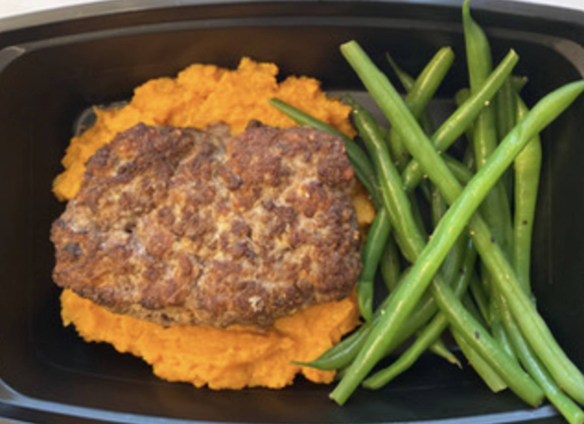 Hamburger Steak - Sweet Potato