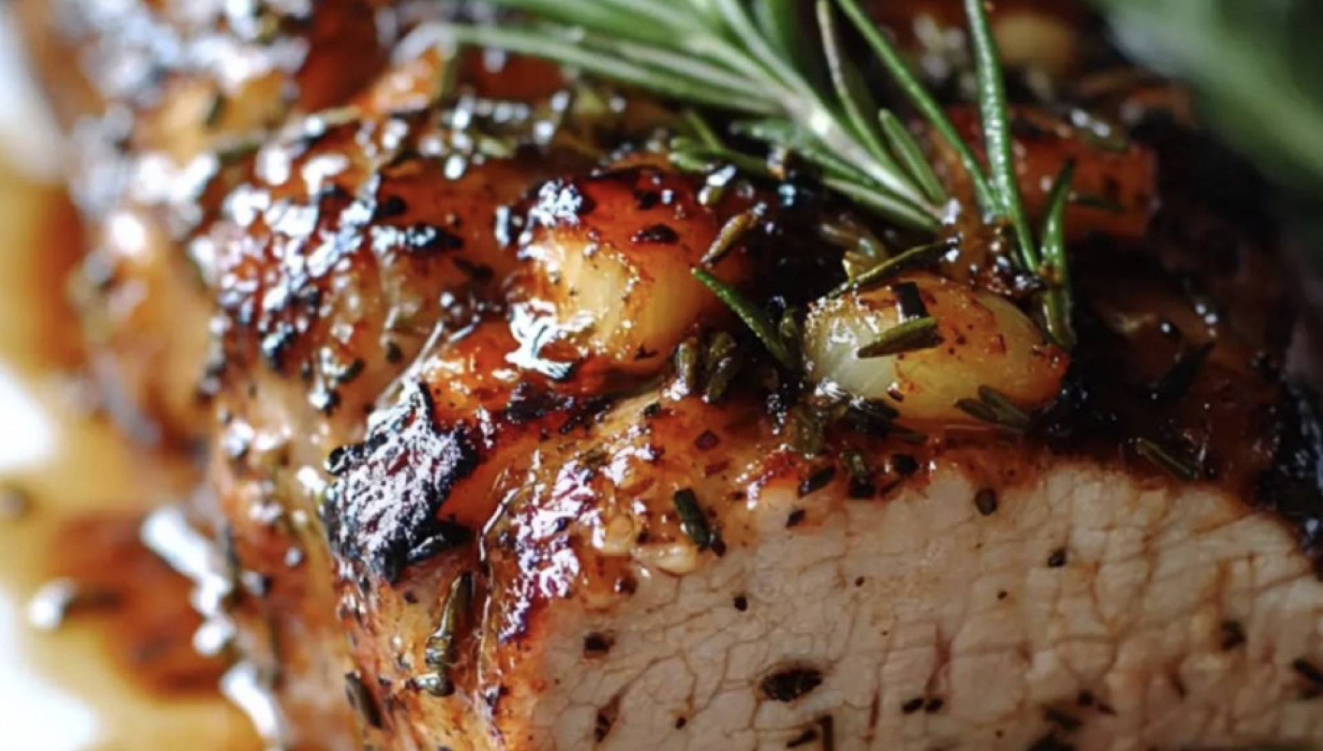 Mini Meal | Rosemary Garlic Pork Loin w/ Sweet Potatoes